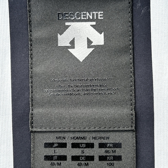 DESCENTE Allterrain Streamline Boa Shell All Weather navy long jacket - Picture 8 of 13